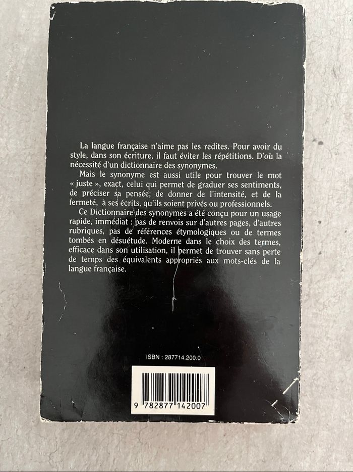 Dictionnaire des synonymes de la langue française de Pierre Ripert - photo numéro 2
