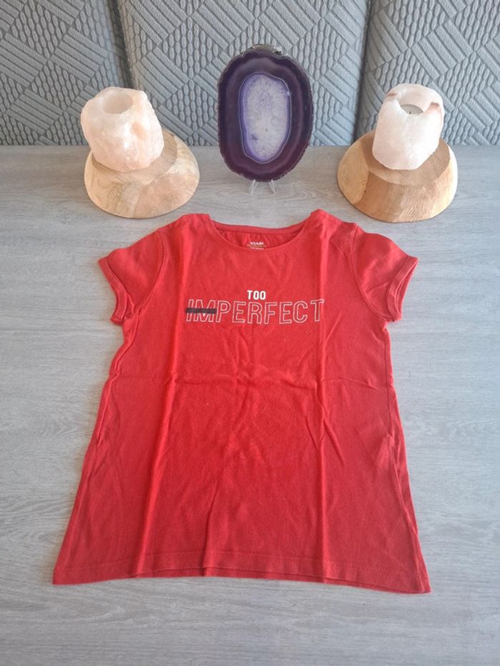 T-shirt rouge kiabi 10 ans