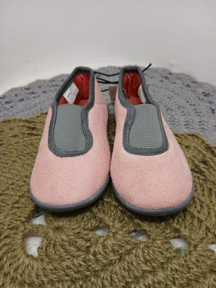 Chausson fille rose