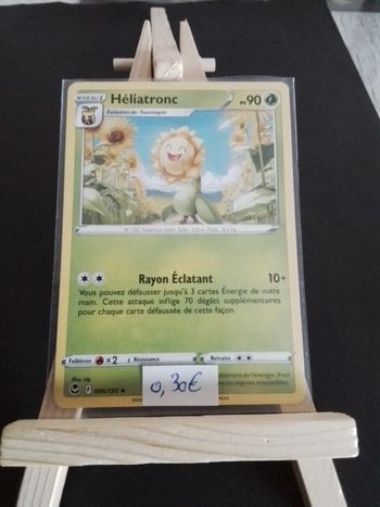 Carte Pokémon Héliatronc 6/195