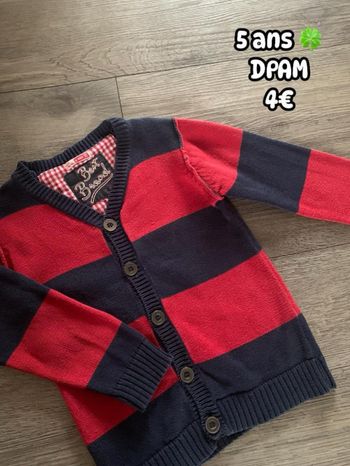 Gilet 🍀 5 ans 🍀 Du pareil au même