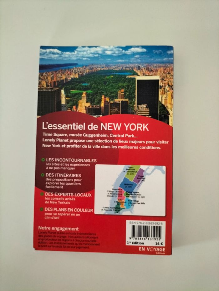 Livre L'essentiel de New York - Lonely planet - photo numéro 2