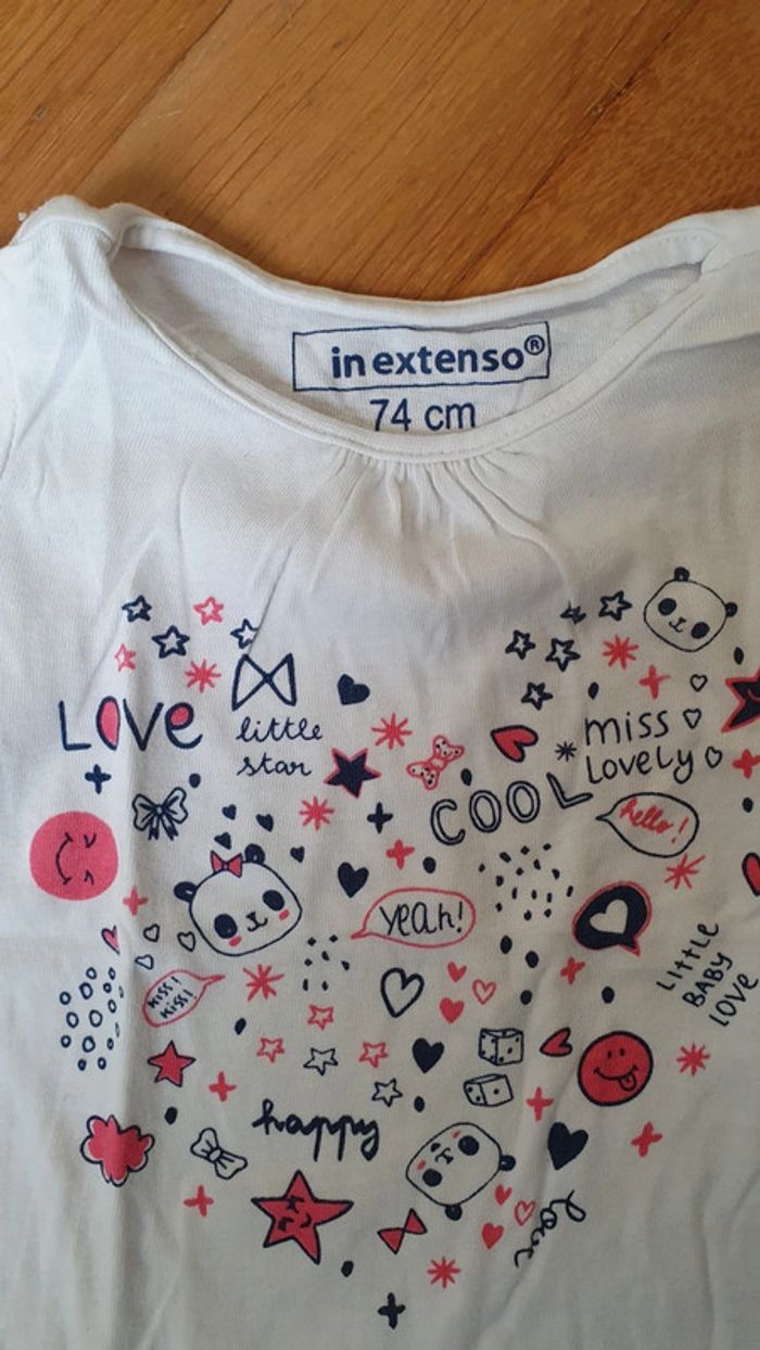 Tee-shirt manches longues In extenso - photo numéro 3