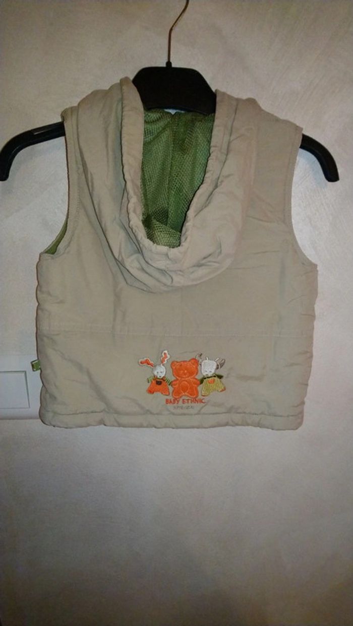 Jolie veste sans manche Kimbaloo taille 18 mois - photo numéro 8