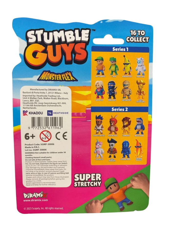 Figurine Stumble Guys Monster Flex Super Gal Diramix neuf - photo numéro 2