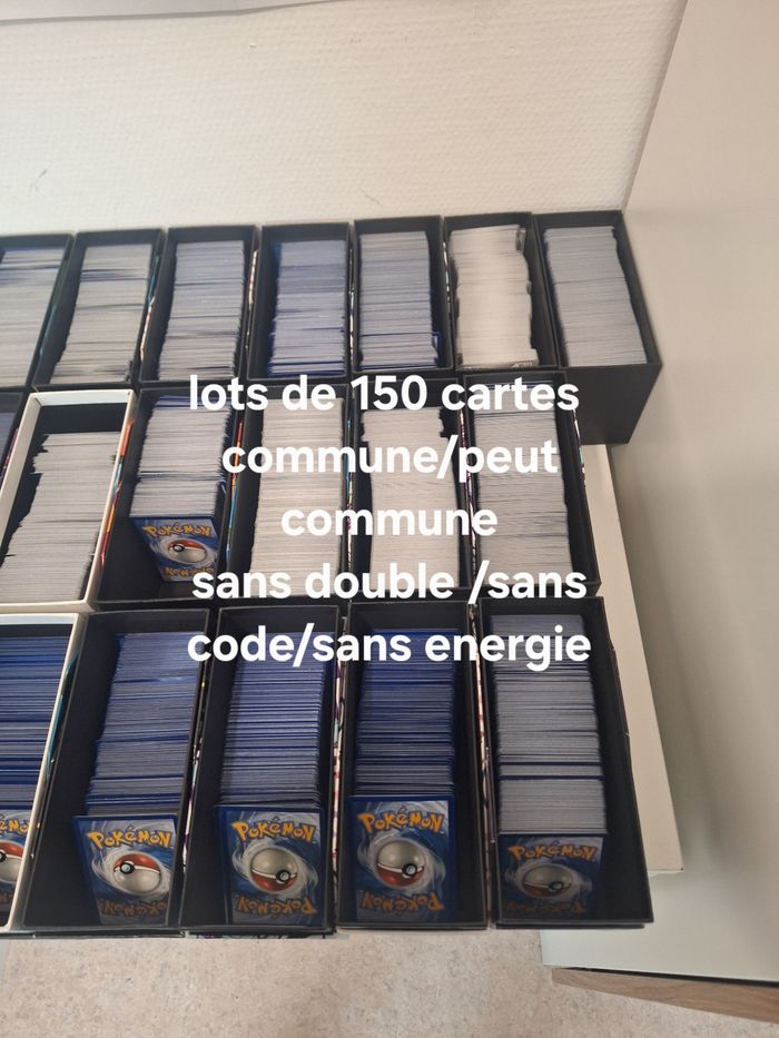 Lot de cartes pokemon