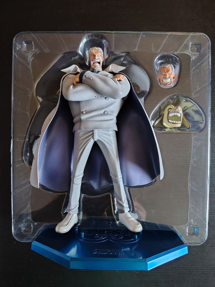 Portrait of Pirates P.O.P DX Monkey D. Garp (One Piece, Marine, Megahouse) - photo numéro 3