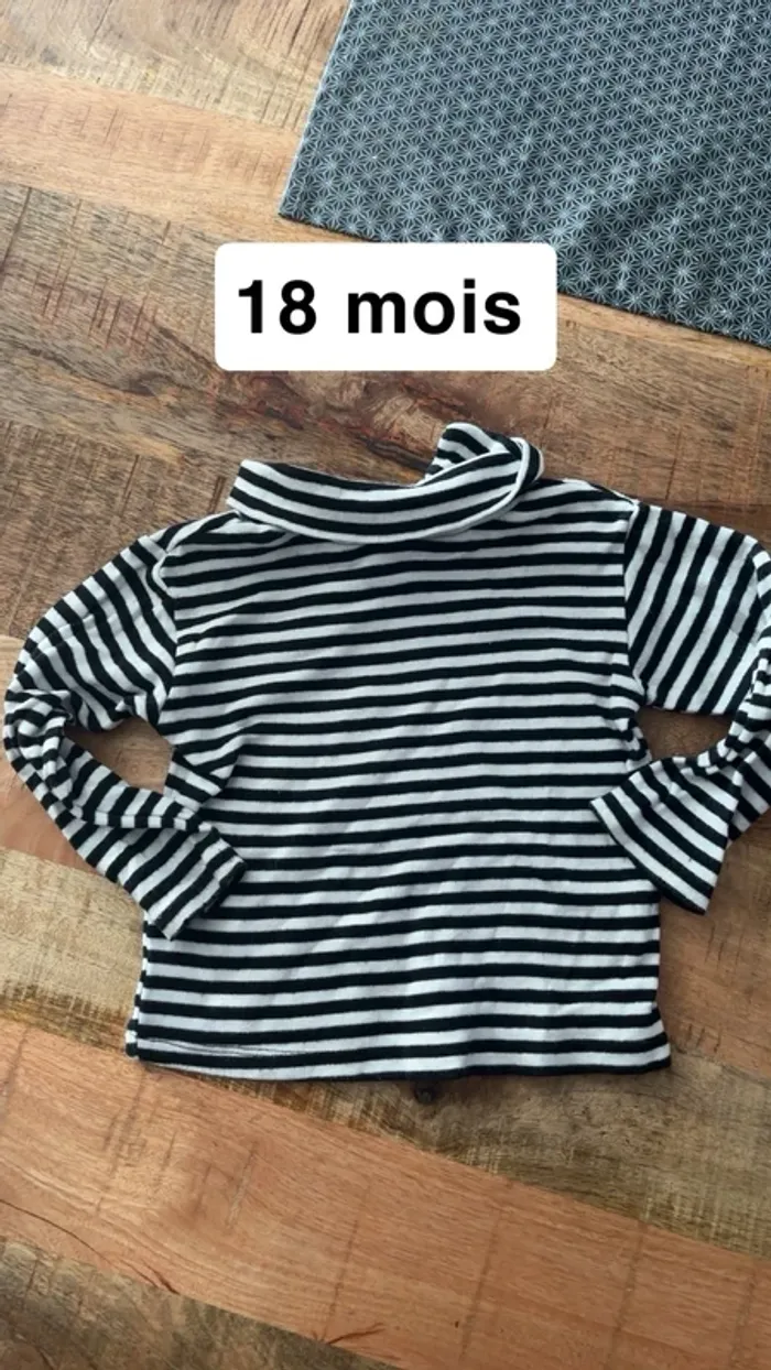 Col roulé 18 mois