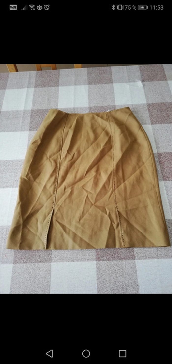 Jupe Camel taille 38