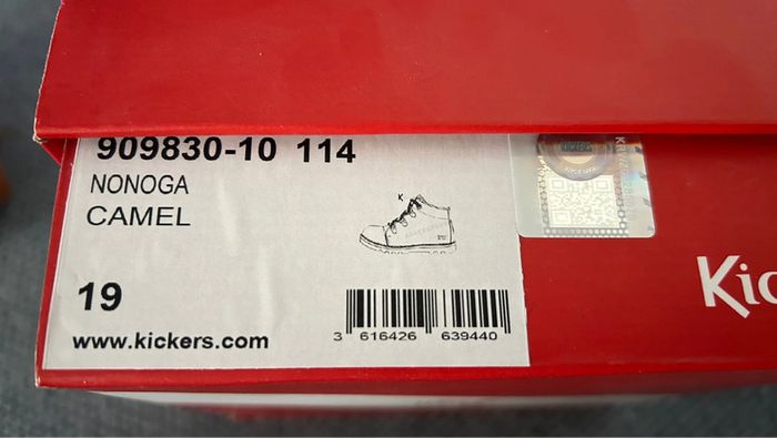 Chaussures Kickers Nonoga neufs pointure 19 - photo numéro 14
