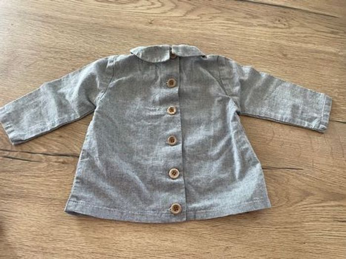 Blouse frangin frangine 6 mois - photo numéro 2