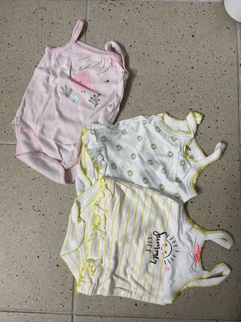 Lot de 3 bodies