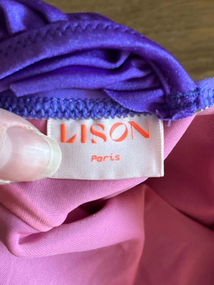 Maillot de bain anti UV 1 pièce violet Lison Paris - photo numéro 3