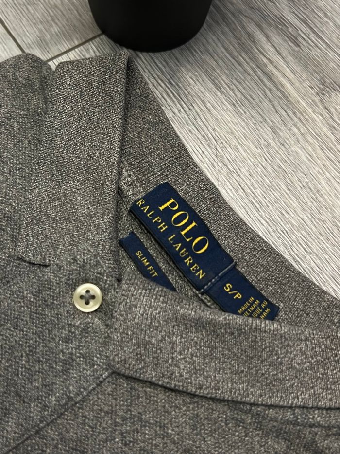 Polo Ralph Loren gris Neuf - Taille S - Homme - photo numéro 5