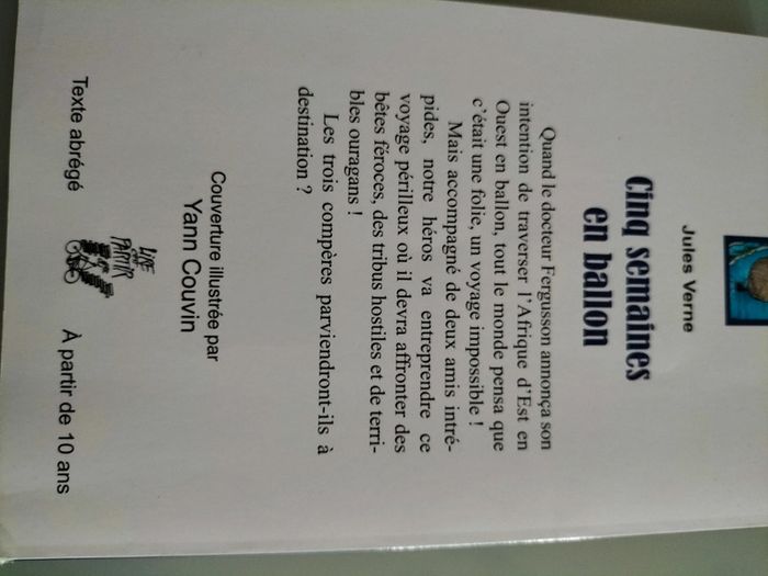 Cinq semaines en ballon de Jules verne - photo numéro 2