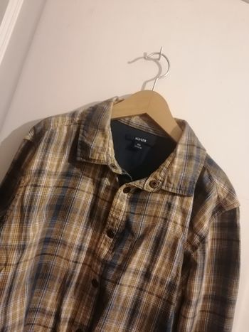 Chemise à carreaux manches longues garçon 12 ans