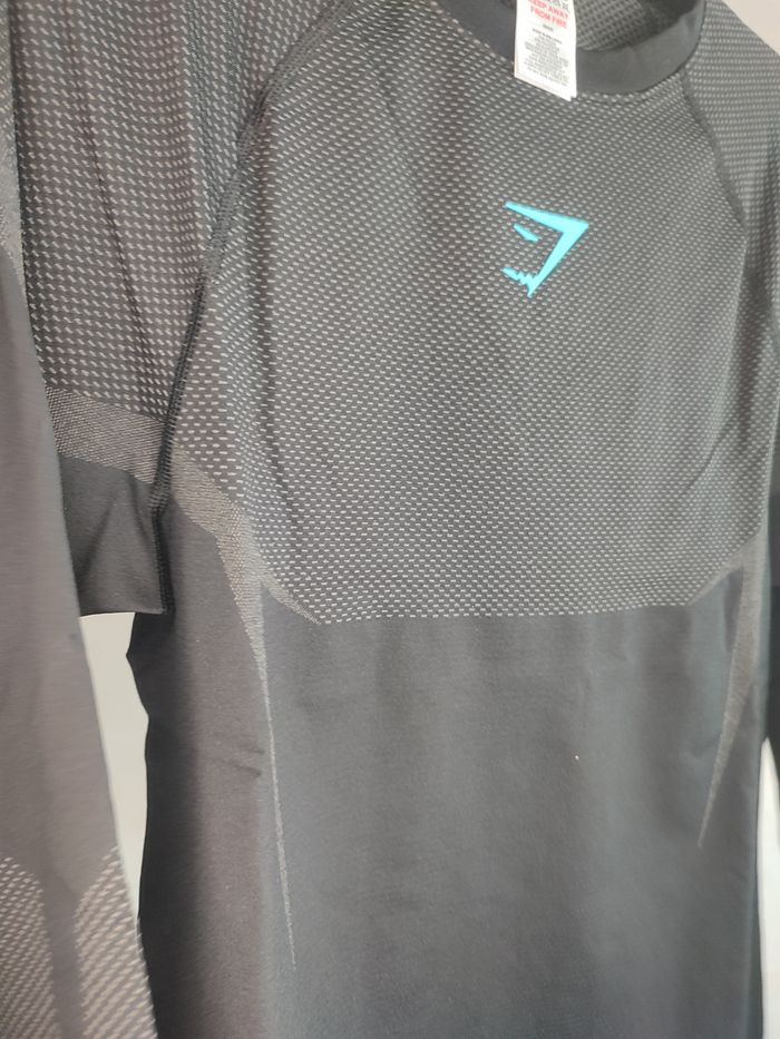 T-shirt manches longues Gymshark Onyx 5.0 - photo numéro 4