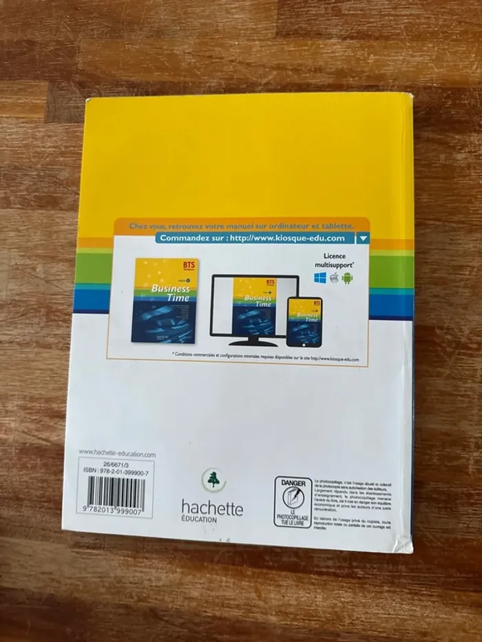 Livre business Time, anglais B2 BTS, - photo numéro 3