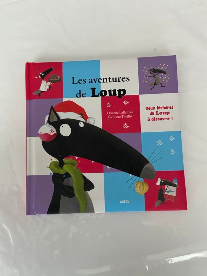 Les aventures de Loup - 2 Histoires : Noël & Artiste