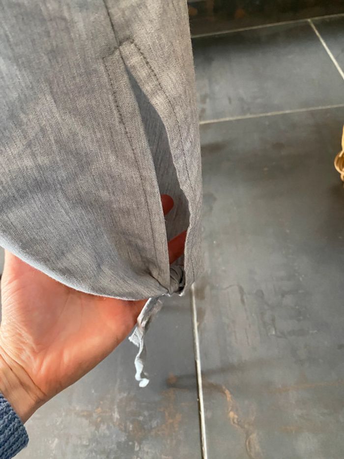 Jupe longue La City gris bleu clair taille 36 - photo numéro 16