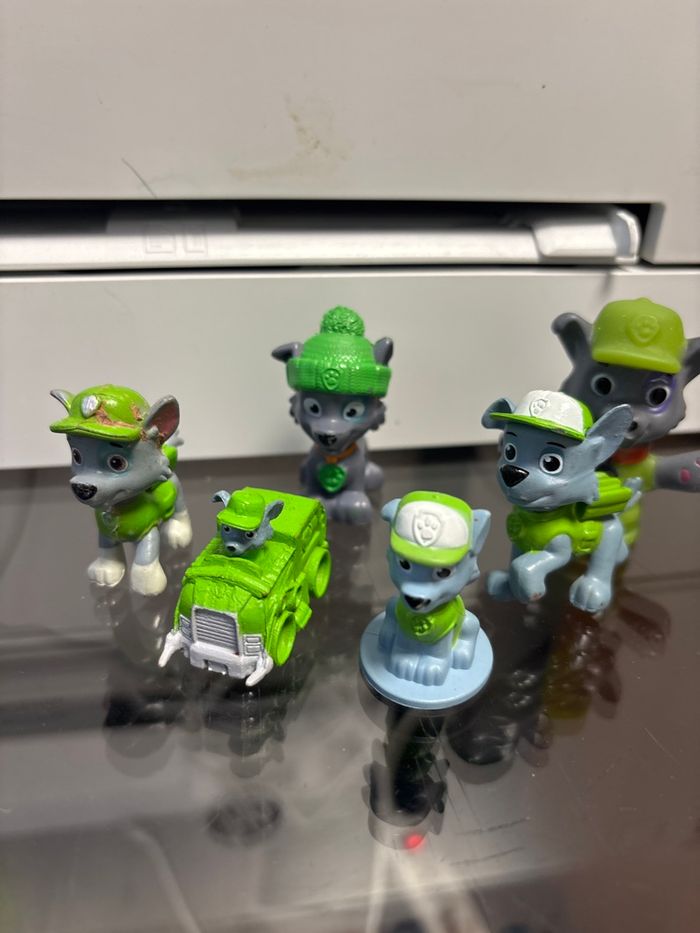 Figurines paw patrol , rocky - photo numéro 2