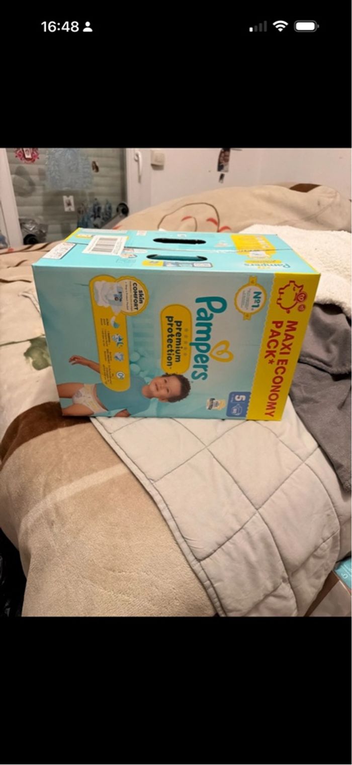 Pampers premium protection taille 5 - photo numéro 2