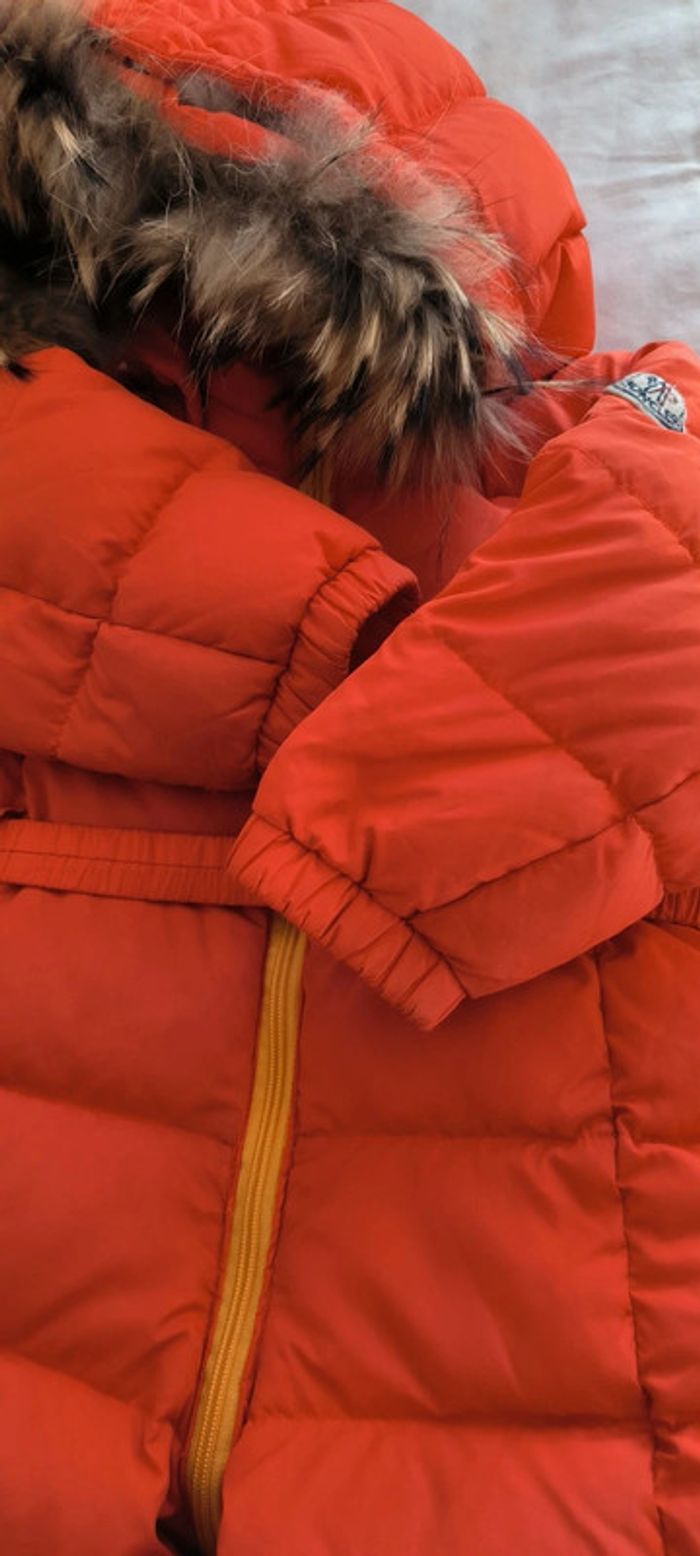 Combinaison pilote Moncler fausse fourrure - photo numéro 4