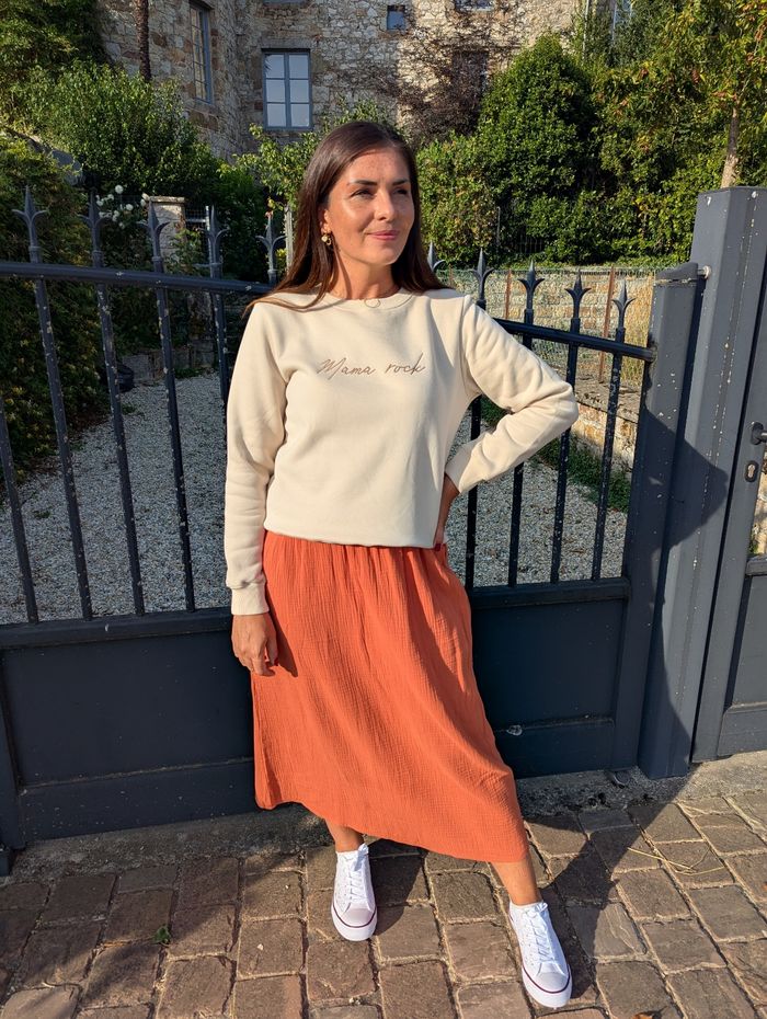 Sweat molletonné Mama Rock beige/taupe
Taille L - photo numéro 2