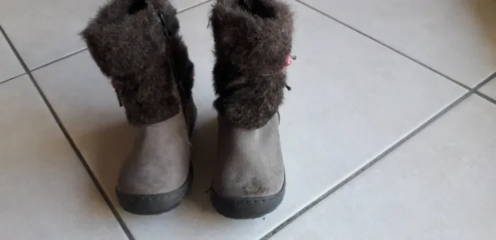 Boots fourrées fille