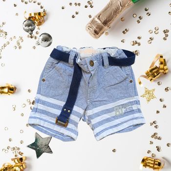 Short Petit Capitaine de Californie 🌊  86 cm bé garçons