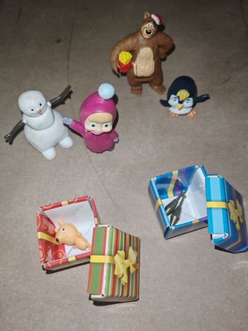 Figurines masha et Michka