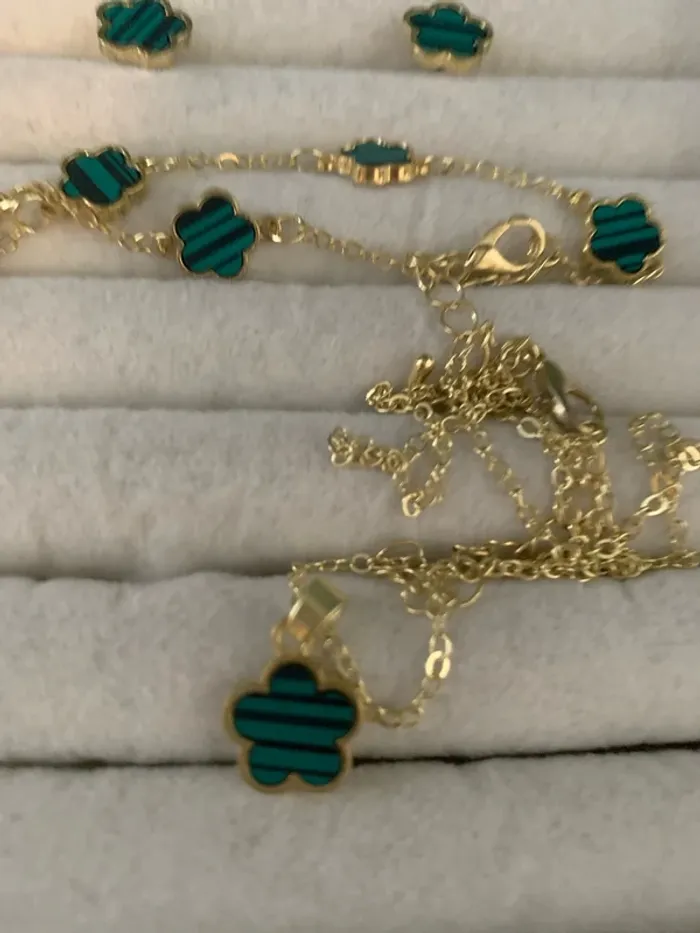 parure bijoux acier inoxydable - photo numéro 2