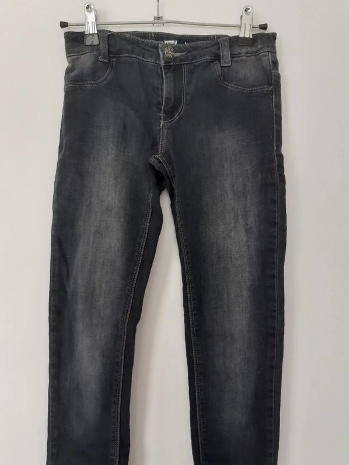 Jegging fille jean noir réglable 10 ans Levi's - photo numéro 2