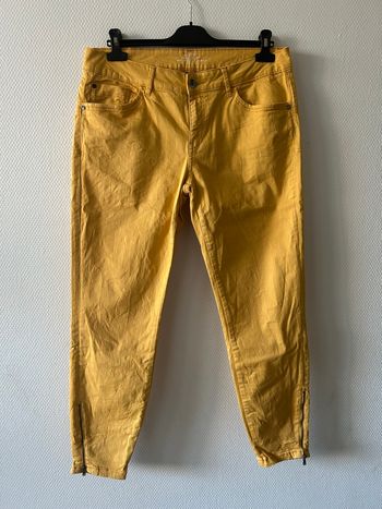 Pantalon Skinny Esprit - Jaune Moutarde - T.44