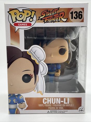 Figurine en vinyle POP N°136 Street Fighter Chun-Li