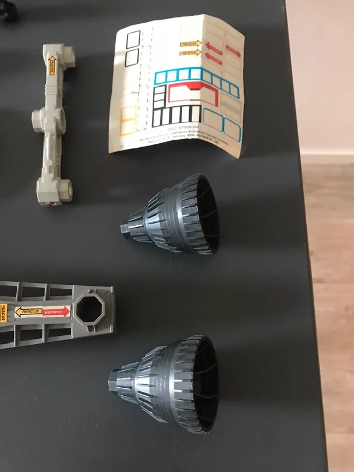 Jeu de construction mb robotix complet kosmos r550 - photo numéro 2