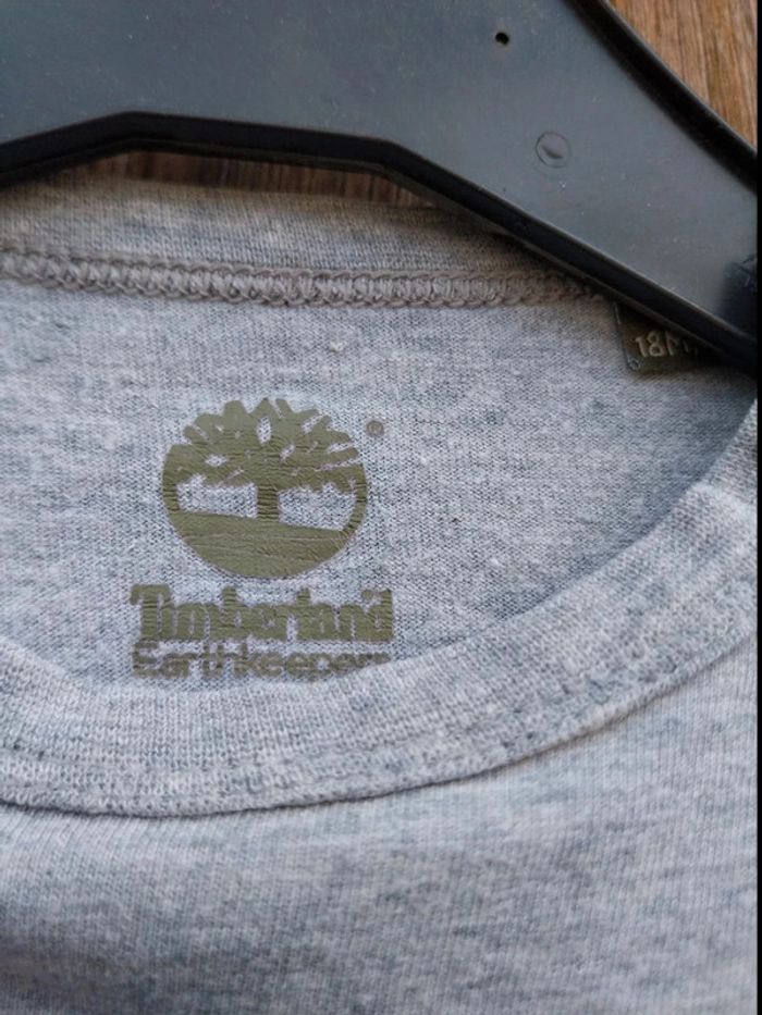 Tee-shirt manche longue 18 mois timberland - photo numéro 2