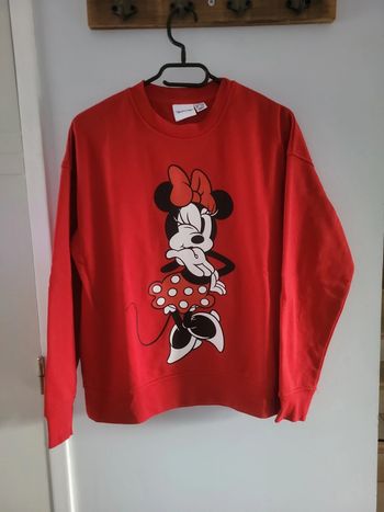 Disney sweat pull rouge minnie taille 38 M