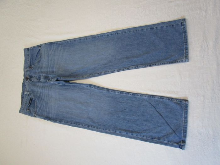 Jean homme Wrangler coupe droite straight taille 44 W34 L29 Bleu (J271) - photo numéro 2