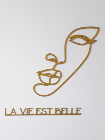 Décoration La vie est belle