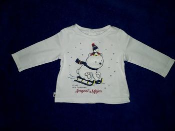 Haut manches longues 9 mois