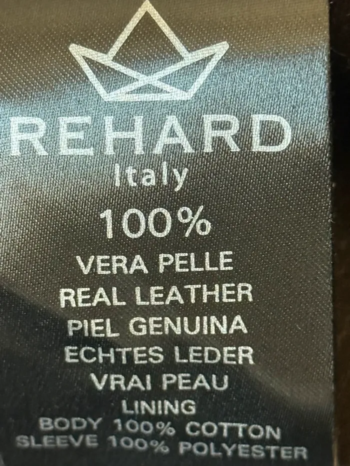 Perfecto femme noir Rehard Italy – Taille 42IT / 38-40FR - photo numéro 8