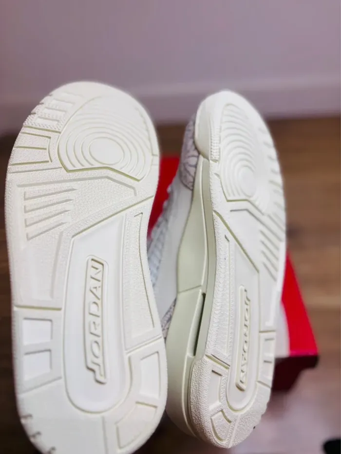 Nike Air Jordan 3 Rétro Low Spizike Sail University Red Taille 40 - photo numéro 6