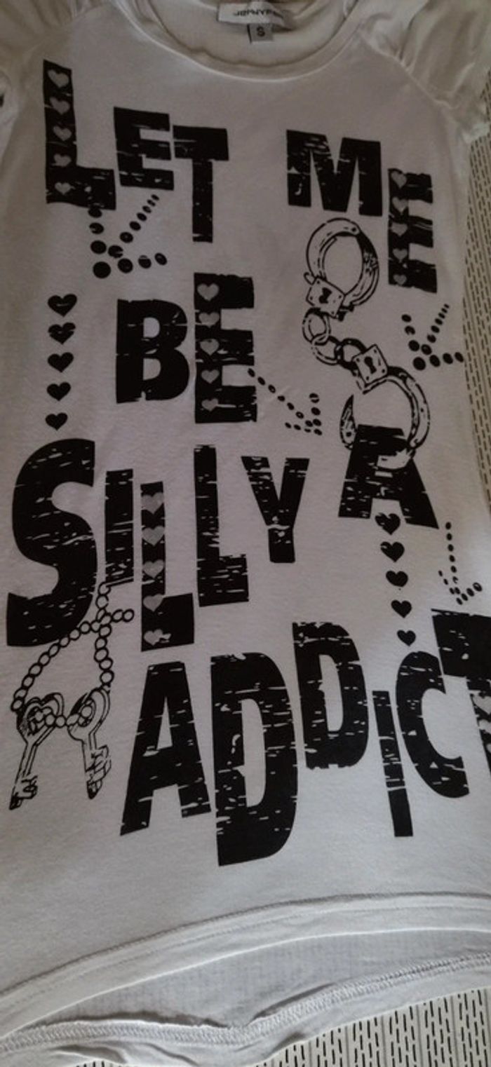 T-shirt long Jennyfer - photo numéro 4