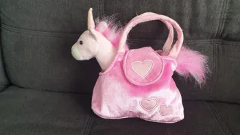 Peluche licorne sac