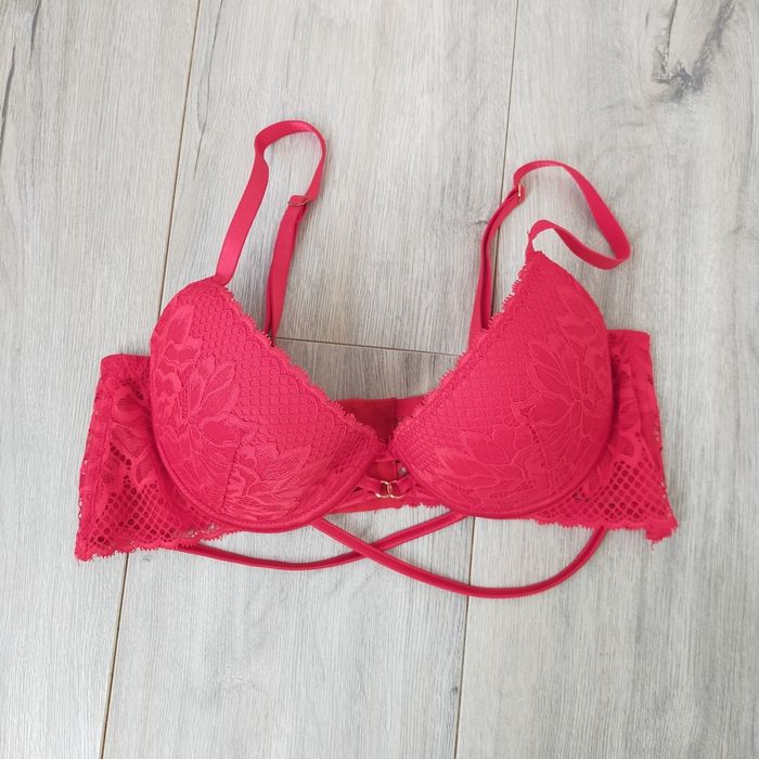 Soutien gorge Undiz 90c rouge sexy - photo numéro 2
