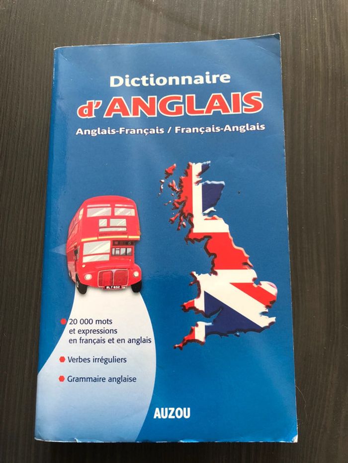 Dictionnaire Anglais