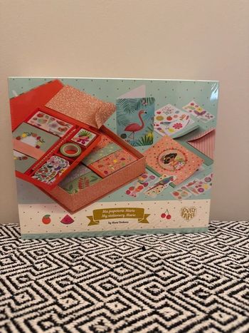 DJECO - Coffret créatif - Ma papeterie Marie"