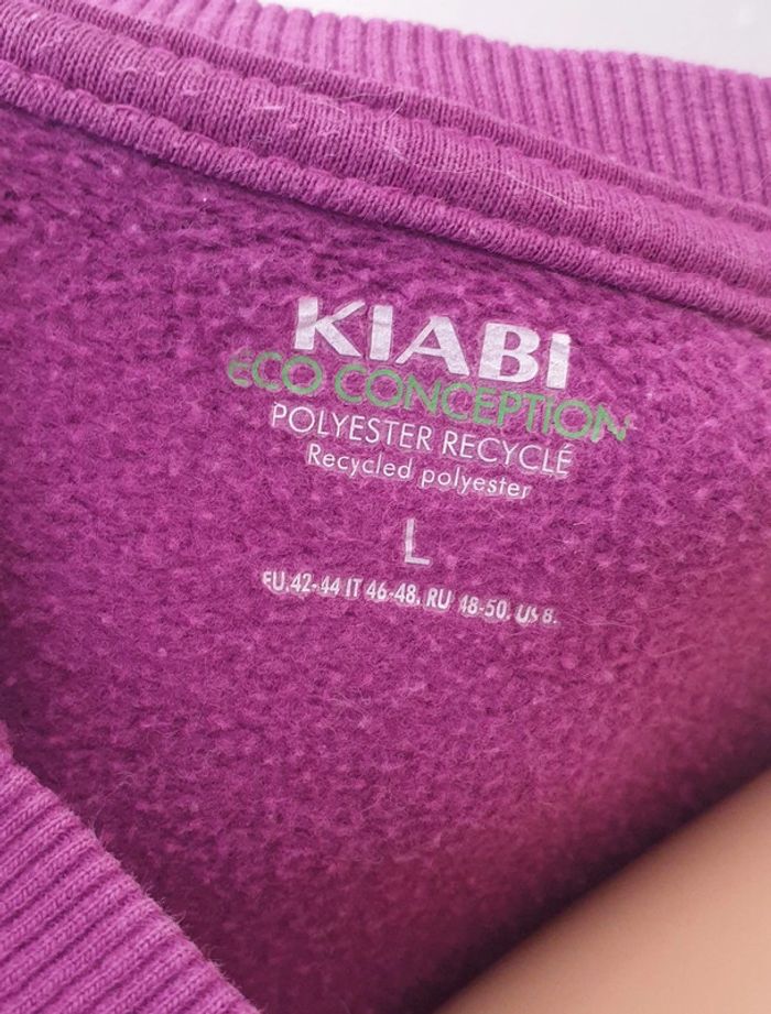 💜 Sweat taille L 40 Kiabi #emyfleury_40femme - photo numéro 3