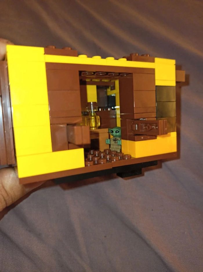Lego Minecraft+ bébé yoda - photo numéro 3